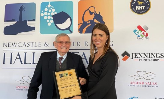 Newcastle & Hunter Racing Hall of Fame 2023 inductee, Neville Begg (Trainer)